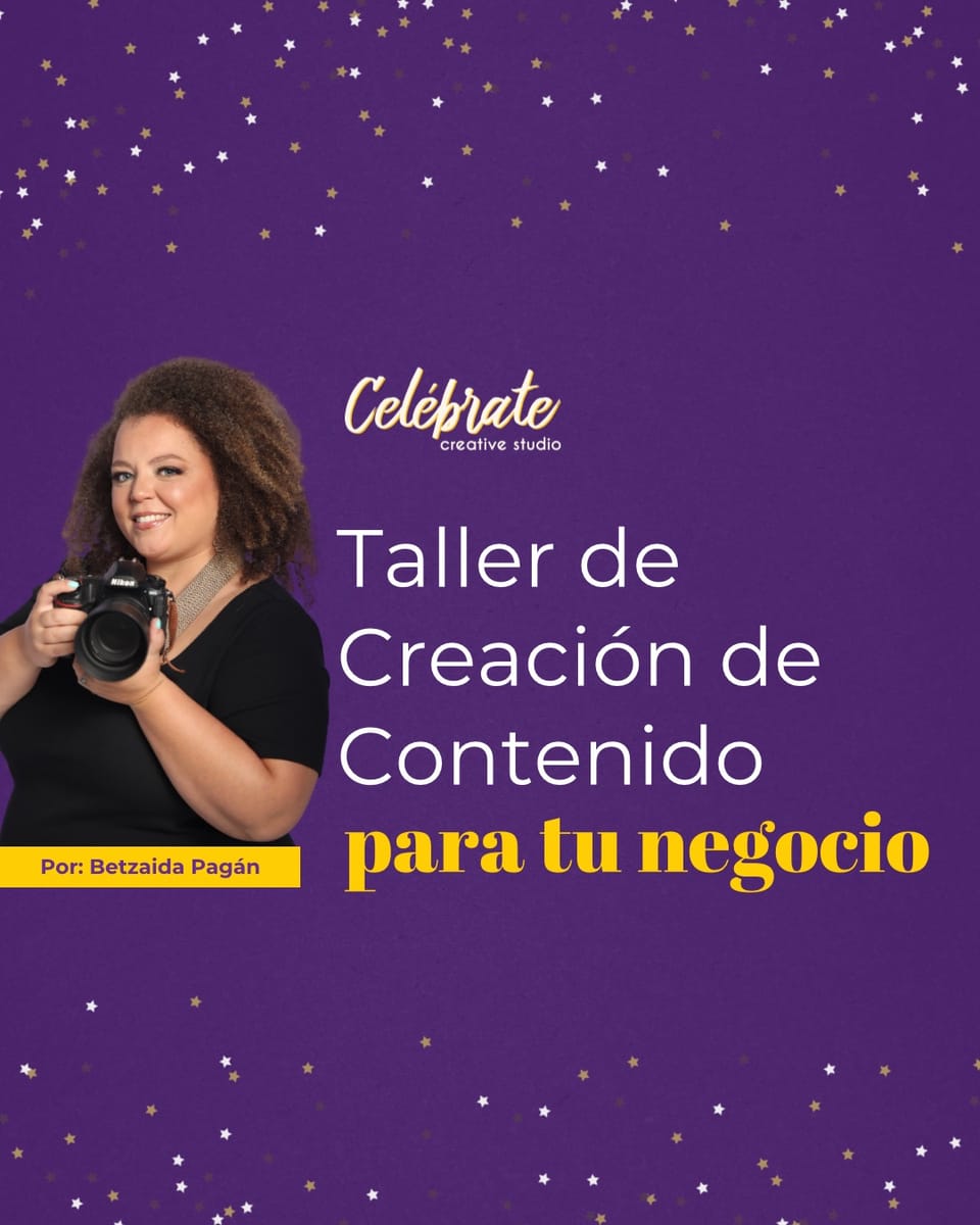 Taller: Creación de Contenido para tu Negocio